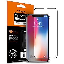 SPIGEN GLASS FULL COVER IPHONE 11 PRO MAX / XS MAX BLACK 065GL25232