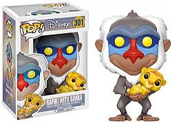 FUNKO POP! LION KING RAFIKI & SIMBA #301 Vinyl Figure