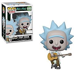FUNKO POP! Rick And Morty - Tiny Rick with Guitar #489 Vinyl Figure