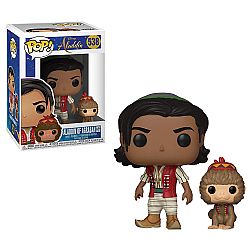 FUNKO POP! Aladdin of Agrabah with Abu #538 Vinyl Figure