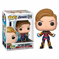 FUNKO POP! Avengers Endgame Captain Marvel with New Hair #576