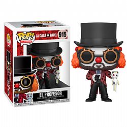 FUNKO POP! La Casa de Papel (Money Heist) Professor Clown #915