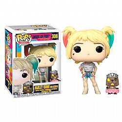 FUNKO POP! Birds of Prey - Harley Quinn and Beaver #308