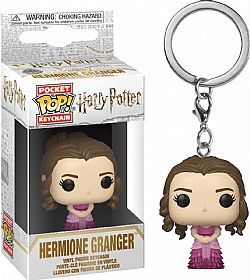 FUNKO Pocket Pop! Harry Potter Hermione (Yule) Keychain