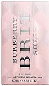 Burberry Brit Sheer for her Eau De Toilette 50 ml