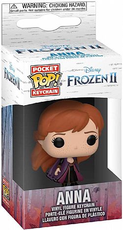 FUNKO Pocket Pop! Frozen II Anna Vinyl Figure Keychain