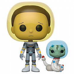 FUNKO POP! Rick & Morty - Space Suit Morty With Snake #690 Vinyl Figure