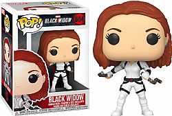 FUNKO POP! Black Widow (White Suit) #604 Bobble-Head Vinyl Figure