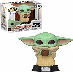 FUNKO POP! Star Wars Mandalorian - The Child with Cup (Baby Yoda) #378