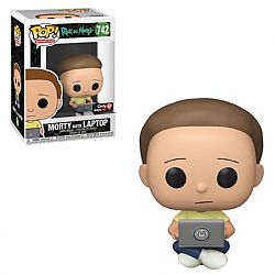 FUNKO POP! Rick & Morty - Morty with Laptop (Special Edition) #742 Vinyl Figure