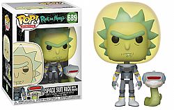 FUNKO POP! Rick & Morty - Space Suit Rick With Snake #689