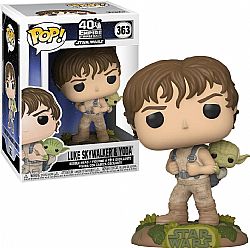 FUNKO POP! Star Wars Training Luke with Yoda #363 Vinyl Figure