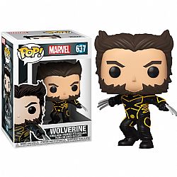 FUNKO POP! Marvel X-Men 20th Anniversary Wolverine In Jacket #637