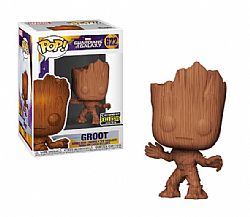 FUNKO POP! Guardians of Galaxy - Groot Wood Deco (Special Edition) #622 Bobble-Head Vinyl Figure