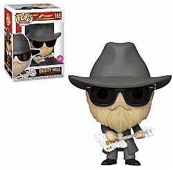 FUNKO POP! ZZ Top - Dusty Hill (Flocked) #165 Vinyl Figure