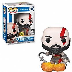 FUNKO POP! God of War - Kratos with Blades #154 (Glows in the dark) (Exclusive)