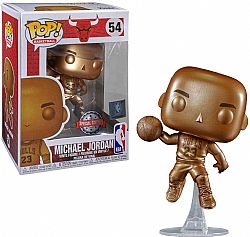 FUNKO POP! NBA Bulls - Michael Jordan (Bronzed) #54 Vinyl Figure (Exclusive)