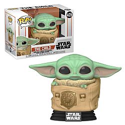 FUNKO POP! Star Wars Mandalorian Child with Bag #405