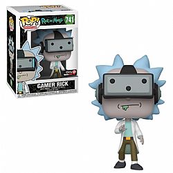 FUNKO POP! Rick and Morty - Gamer Rick (with VR) (Special Edition) #741