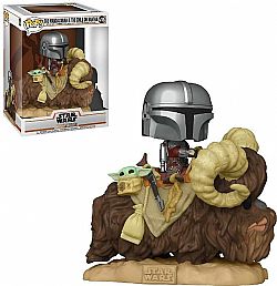 FUNKO POP! Mandalorian & The Child of Bantha #416