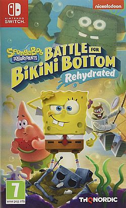 SpongeBob SquarePants Battle for Bikini Bottom Rehydrated Nintendo Switch