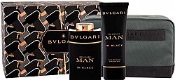 Bvlgari Man In Black EDP 100ml & After Shave Balsam 100ml & Cosmetic Bag
