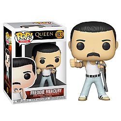 FUNKO POP! Queen Freddie Mercury (Radio Gaga 1985) #183 Vinyl Figure