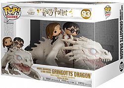 FUNKO POP! Harry Potter Gringotts Dragon w/Harry, Ron & Hermione #93