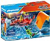 PLAYMOBIL 70144 Kitesurfer Rescue with Boat
