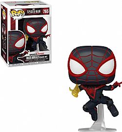 FUNKO POP! Miles Morales Classic Suit #765 Bobble-Head Vinyl Figure