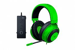 Razer KRAKEN 7.1 TOURNAMENT (Green) - THX Audio Controller - Cooling Gel Ear Cups - Gaming Headset (RZ04-02051100-R3M1)