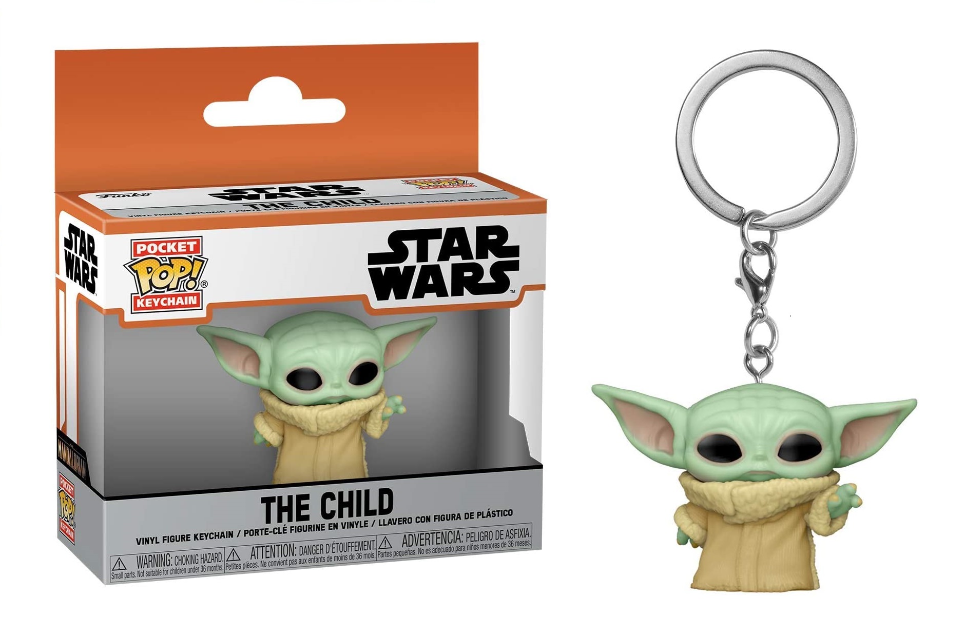 Funko Pocket Pop!: The Mandalorian - The Child with Cup Vinyl Figure Keychain