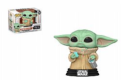 FUNKO POP! Mandalorian - Grogu with Cookies #465 Bobble-Head Vinyl Figure