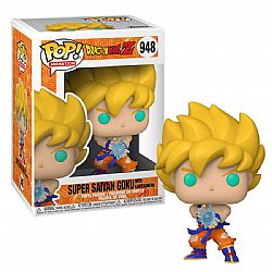 FUNKO POP! Dragon Ball Z Super Saiyan Goku with Kamehameha Wave #948 Vinyl Figure