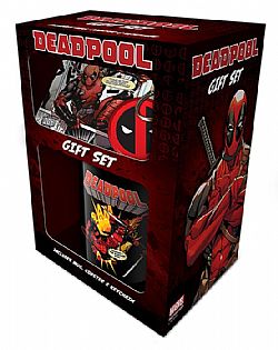 Deadpool Gift Set (Κούπα,Μπρελόκ,Σουβέρ)