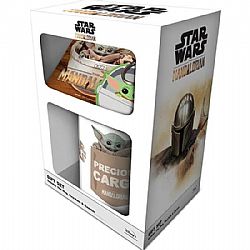 Star Wars Mandalorian - The Child Gift Set (Κούπα,Μπρελόκ,Σουβέρ)
