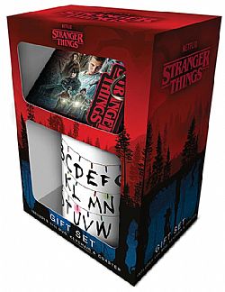 Stranger Things (Iconic) Gift Set (Κούπα,Μπρελόκ,Σουβέρ)