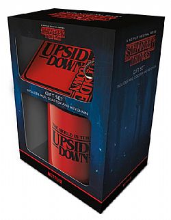 Stranger Things (World Turning Upside Down) Gift Set (Κούπα,Μπρελόκ,Σουβέρ)