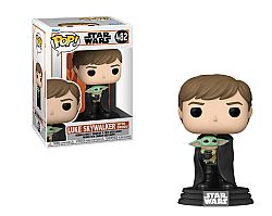 FUNKO POP! Mandalorian - Luke Skywalker with Child #482 Bobble-Head