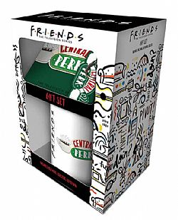 Friends Central Perk Mug Coaster Keychain Set