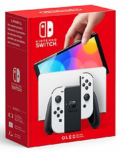 NINTENDO SWITCH CONSOLE OLED WHITE