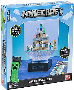Minecraft Build a Level Desk Lamp with 140 Stickers (PP9299MCF) Paladone