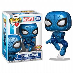 FUNKO POPS! Spider-Man (Metallic) Special Edition (Exclusive) Vinyl Figure