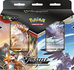 POKEMON V Battle Lycanroc VS Corviknight Double Deck Bundle (POK809576)