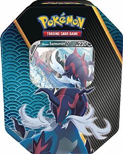 POKEMON TCG Divergent Powers Summer Tin 2022 - Hisuian Samurott V (POK850448 Samurott)