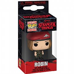 FUNKO Pocket POP! Stranger Things Hunter Robin Keychain