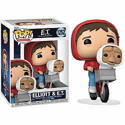 Funko Pop! E.T. - Elliot with E.T. in Bike #1252 Vinyl Figure