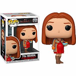 FUNKO POP! WandaVision 70s Wanda #717 Vinyl Figure