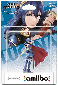 Amiibo Super Smash Bros Lucina Character Figure Nintendo Switch