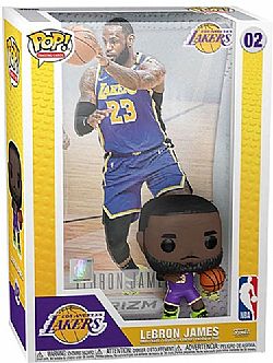 Funko Pop! Trading Cards NBA Lakers - Lebron James #02 Vinyl Figure